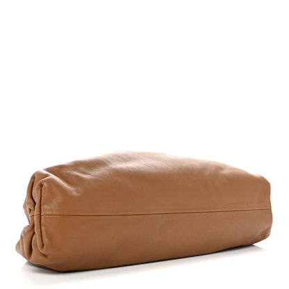 Bottega Veneta Smooth Butter Calf The Pouch Oversized Clutch Cammello 4 of 10