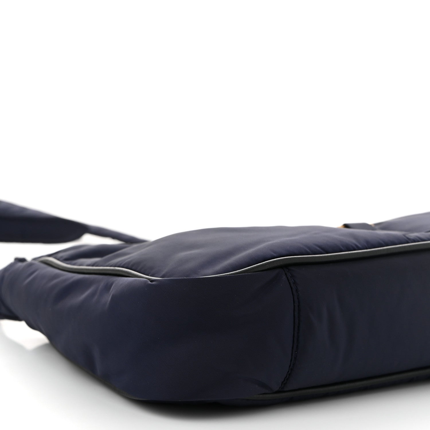 Saint Laurent Econyl Nylon Le 5 A 7 Hobo Navy 9 of 10