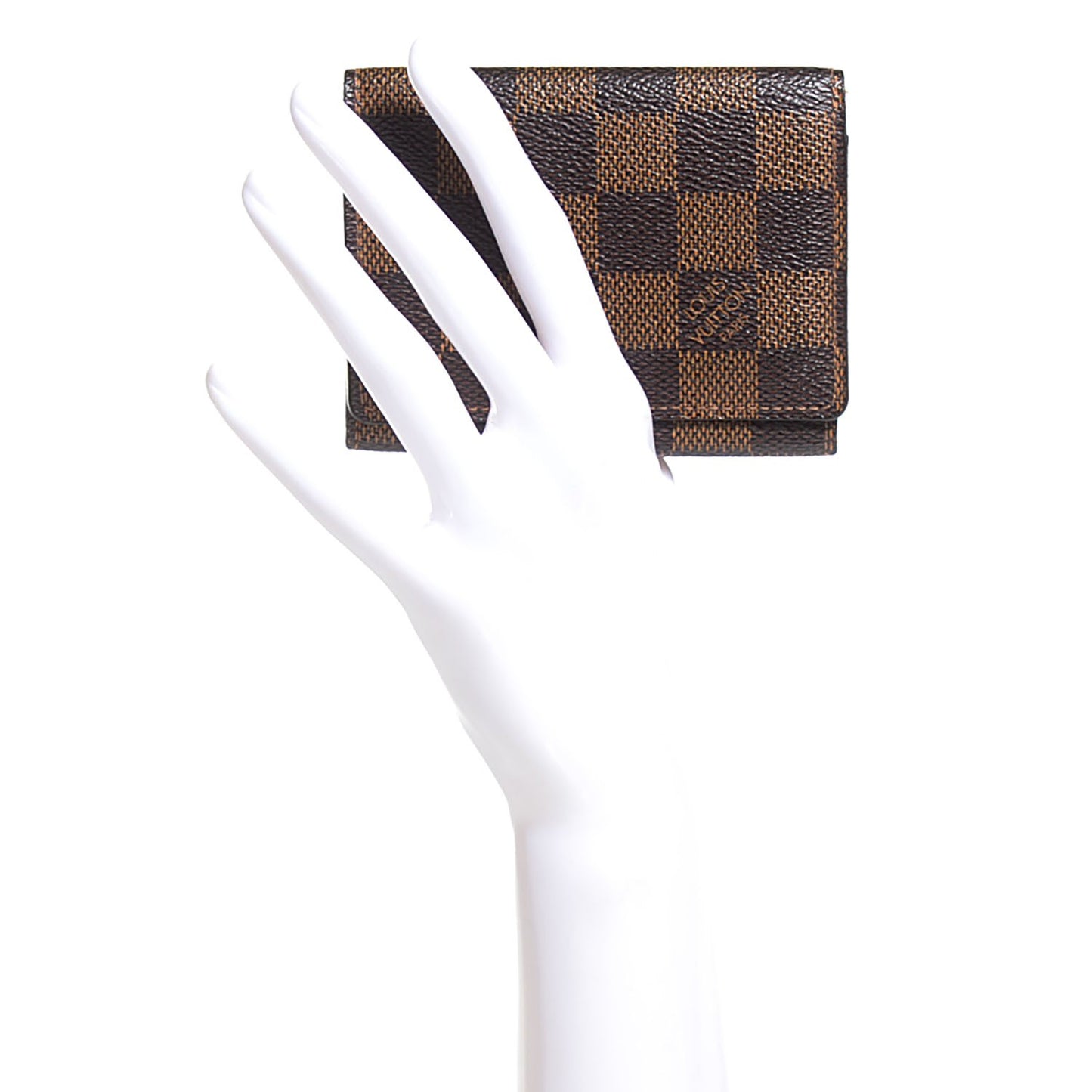 Damier Ebene Business Card Holder