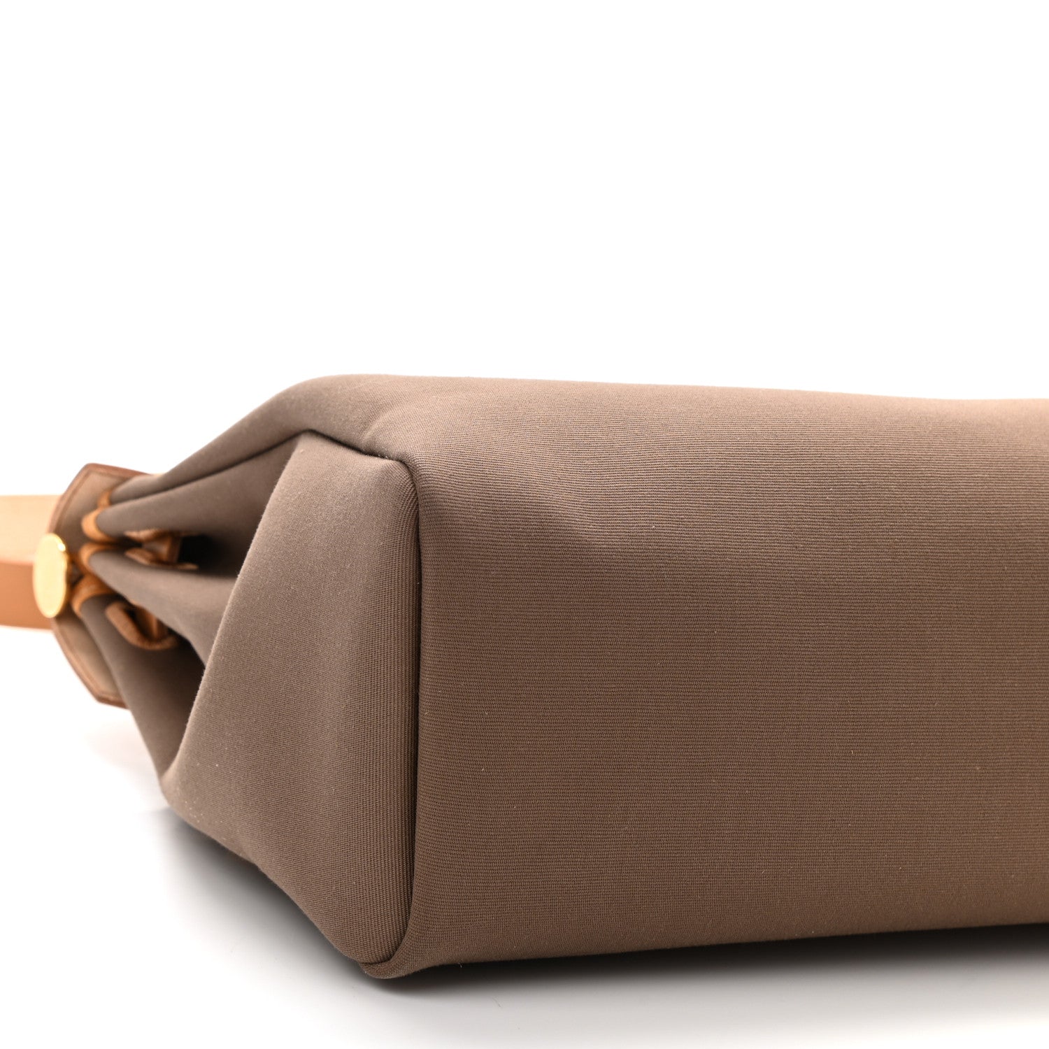 Hermes Vache Hunter Toile Herbag Zip 31 PM Etoupe Dune Fauve 9 of 12