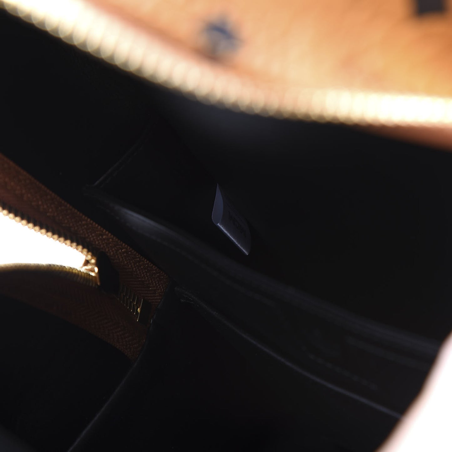 Visetos Small Side Stud Stark Backpack Cognac
