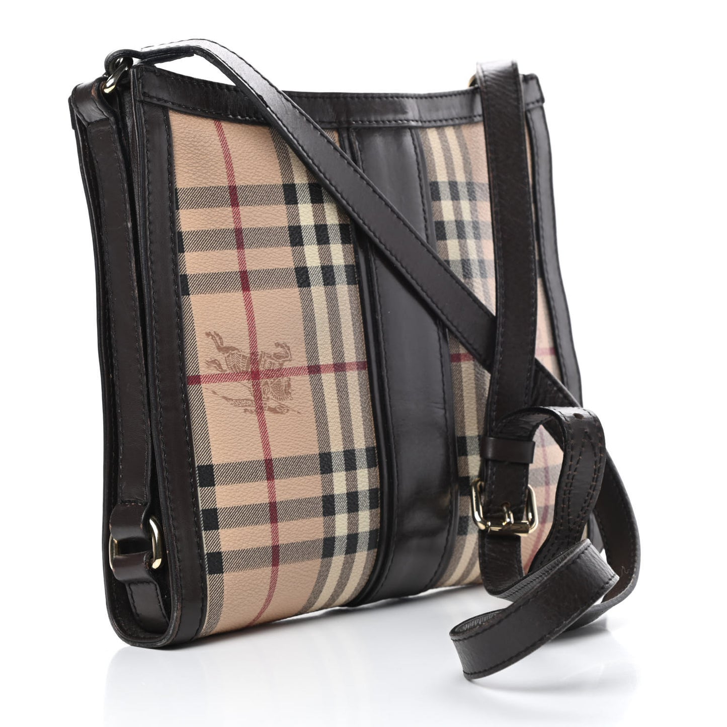 Haymarket Check Shoulder Bag Chocolate