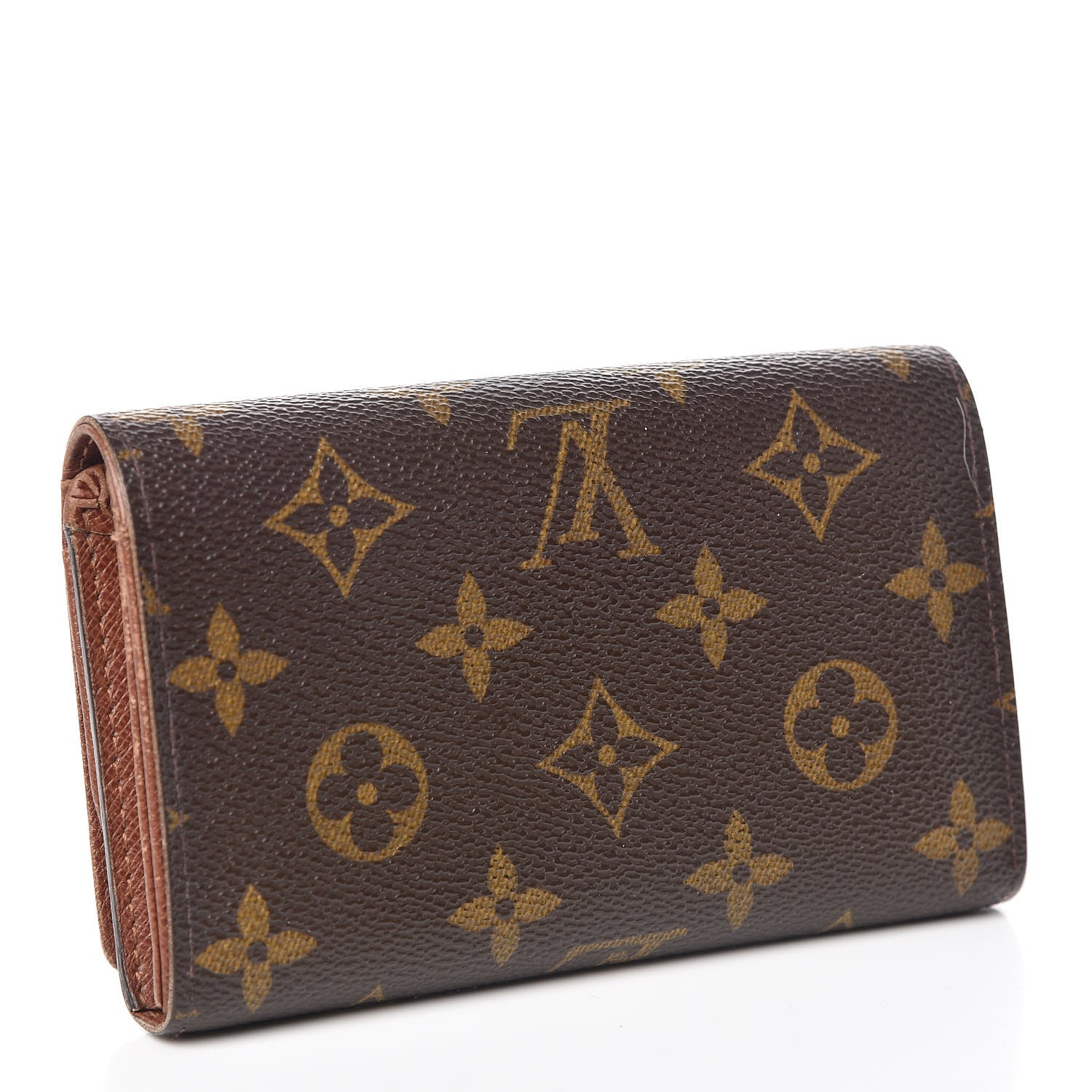 Louis Vuitton Monogram Porte-Monnaie Tresor Wallet 3 of 9