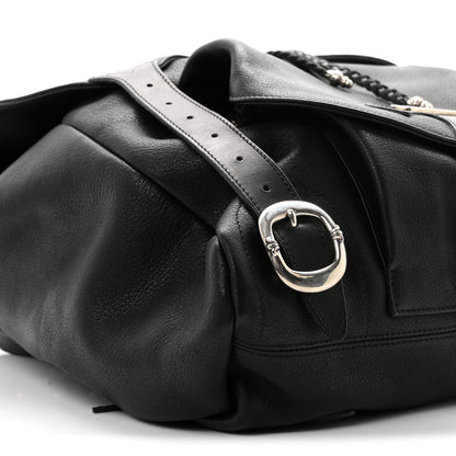 Chrome Hearts Calfskin Cross Patch Feurknee Backpack  Black 7 of 8