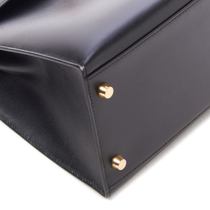 Hermes Box Kelly Sellier 32 Black 7 of 31