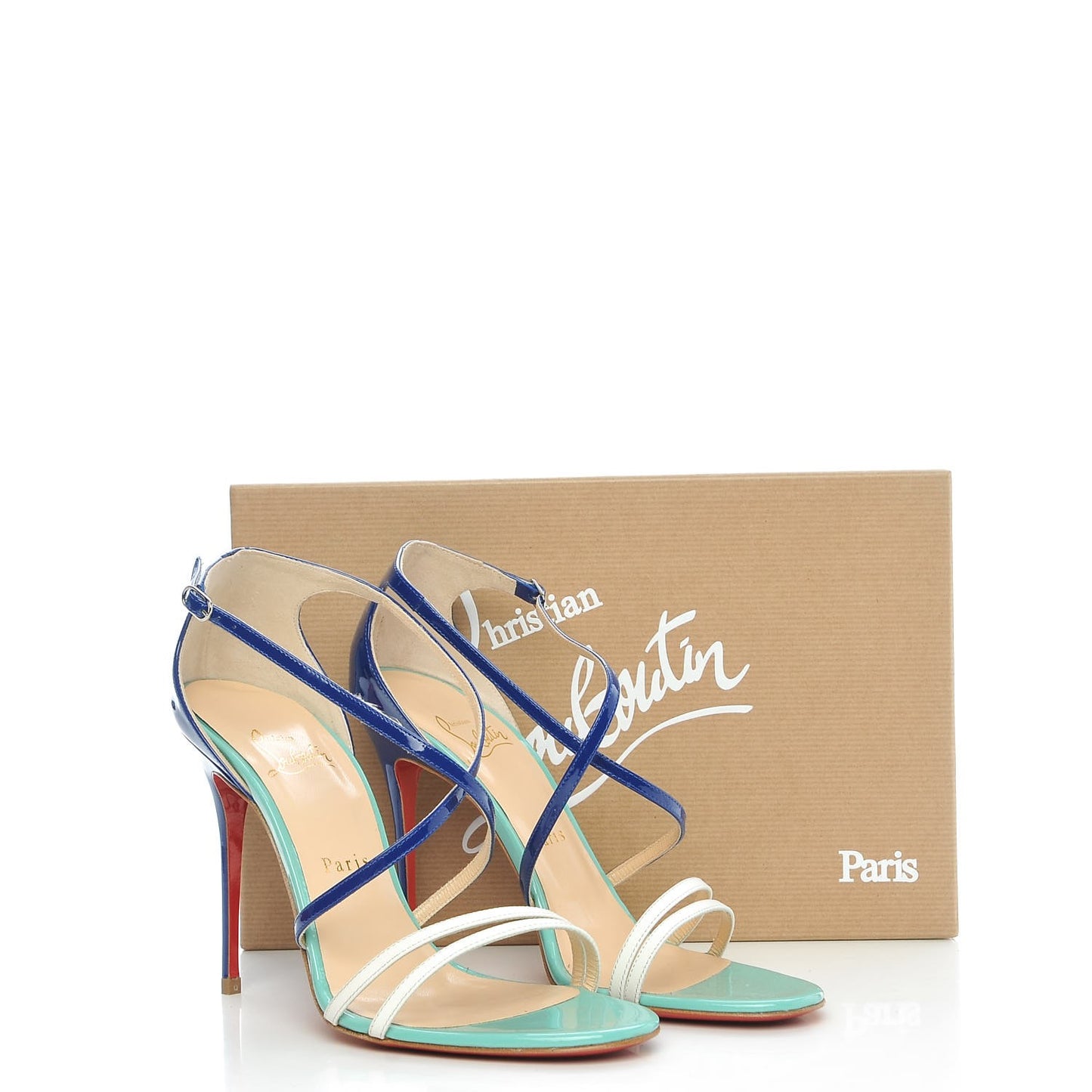 Gomme Patent Gwynitta 100 Sandals 38 Version Neptune