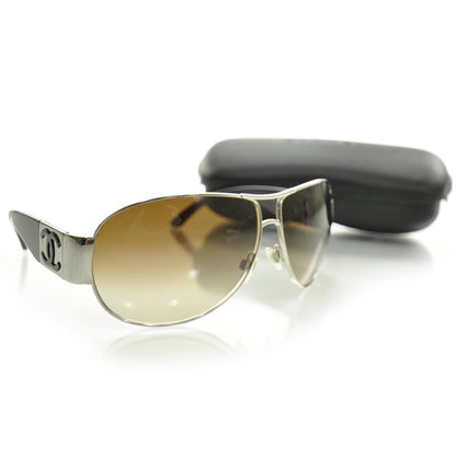 Chanel Aviator Sunglasses 4128 Brown 4 of 7