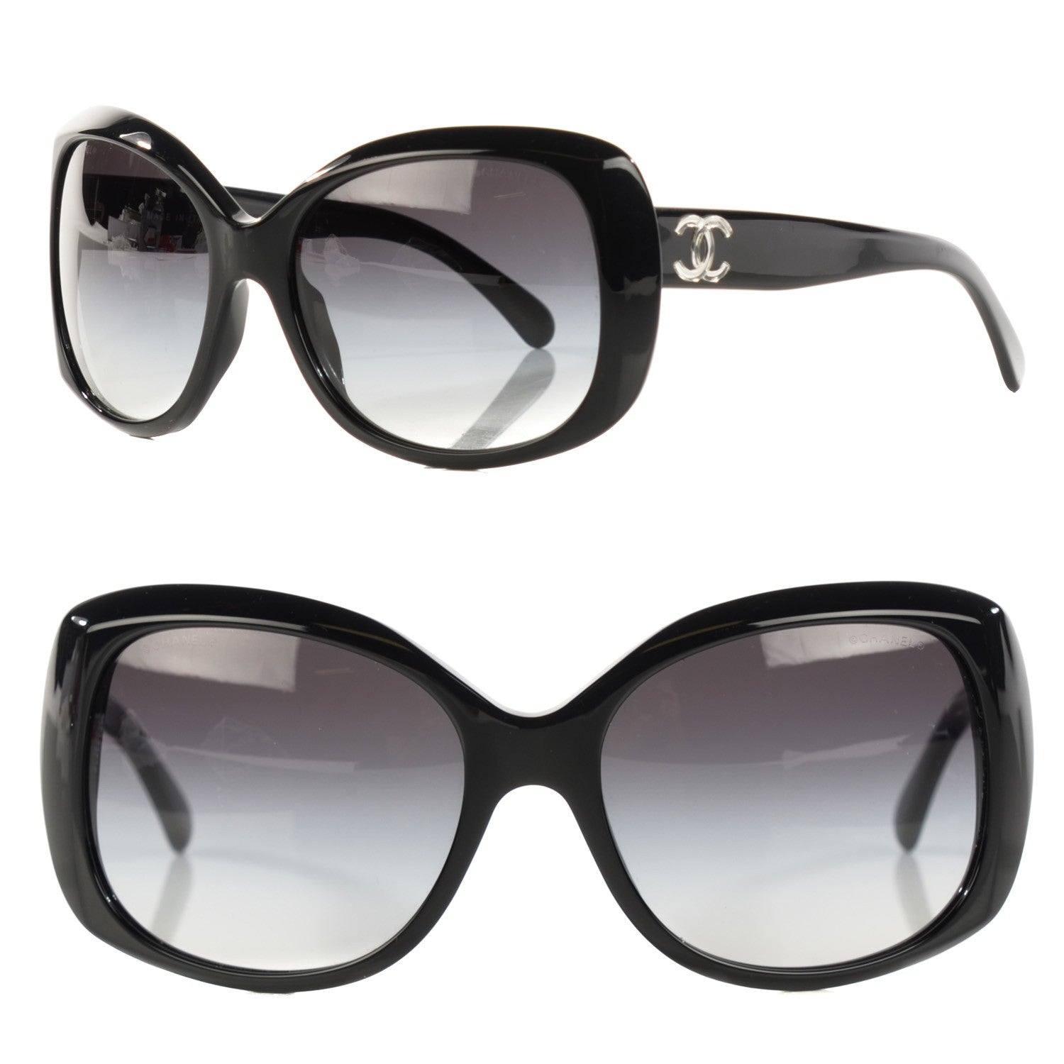 Chanel CC Sunglasses 5183 Black 1 of 6
