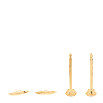 Cartier 18K Yellow Gold Diamond XS D'Amour Earrings 4 of 5