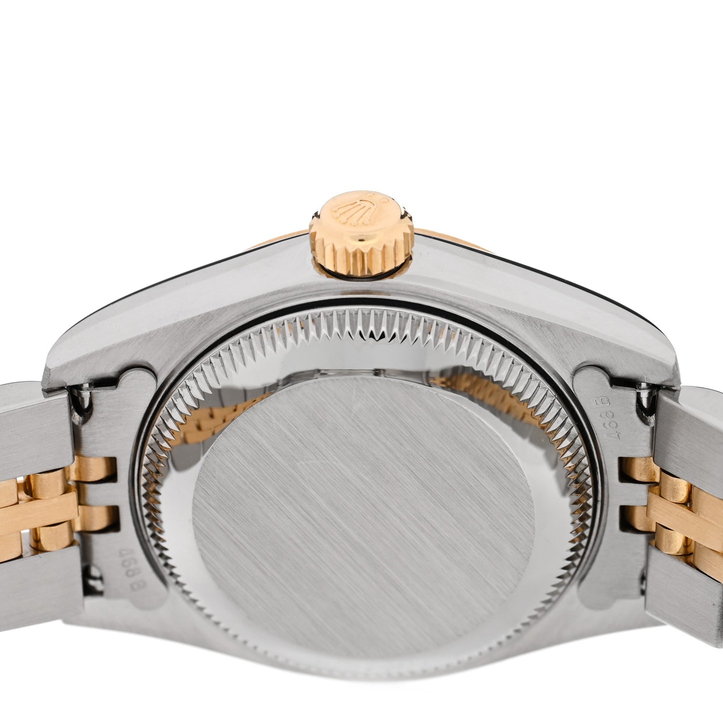 Stainless Steel 18K Yellow Gold Diamond 26mm Oyster Perpetual Datejust Watch Silver Jubilee 79173