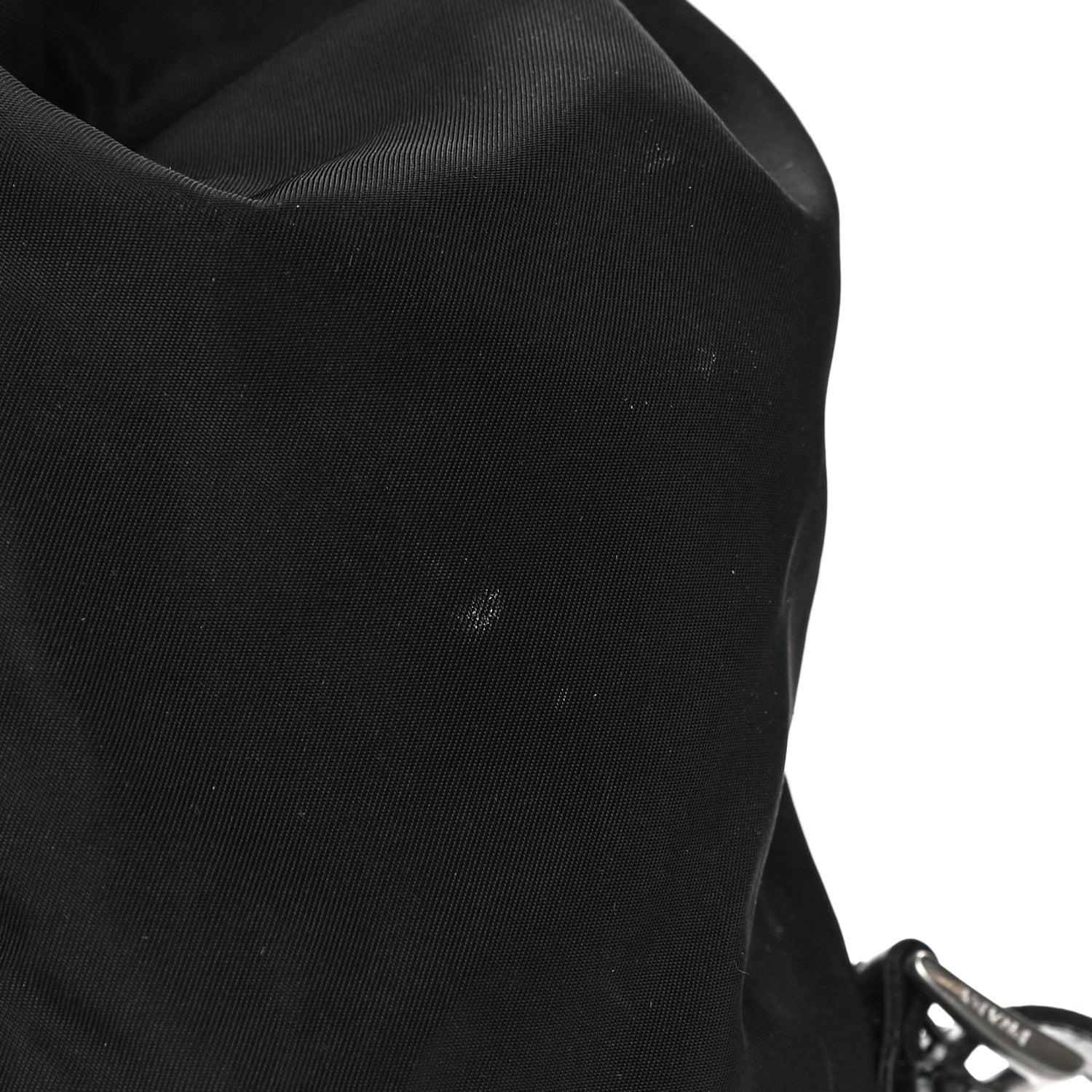 Prada Nylon Vela Mini Cinch Backpack Black 11 of 12