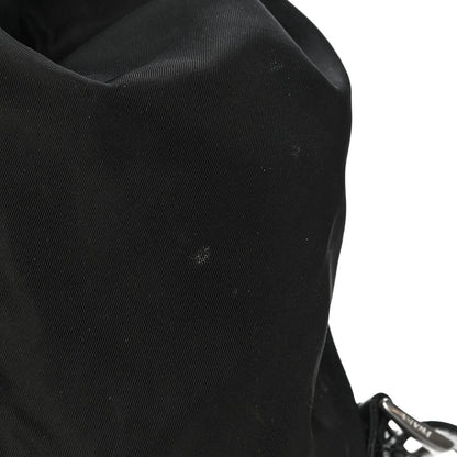 Prada Nylon Vela Mini Cinch Backpack Black 11 of 12
