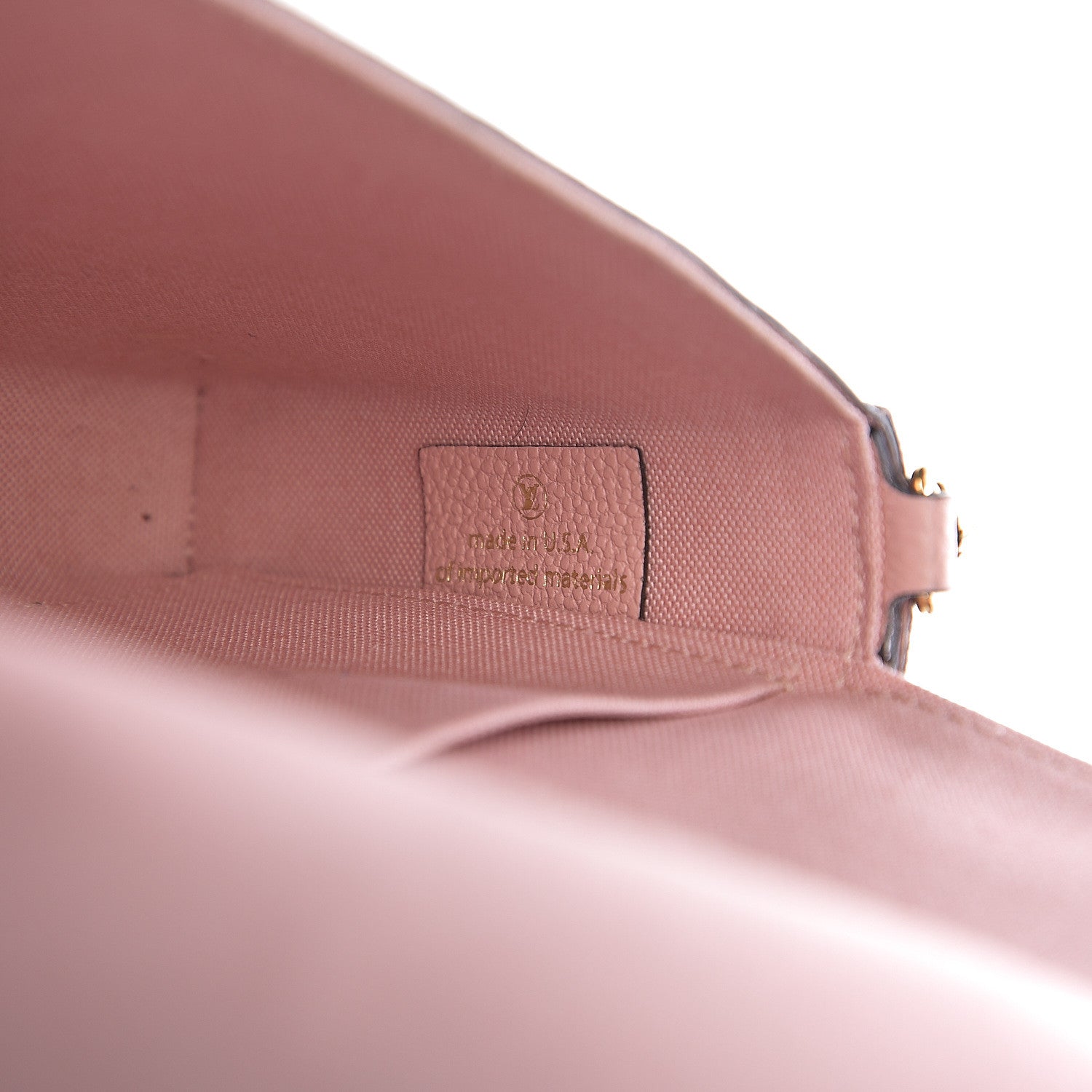 Louis Vuitton Empreinte Pochette Felicie Chain Wallet Rose Poudre 6 of 10