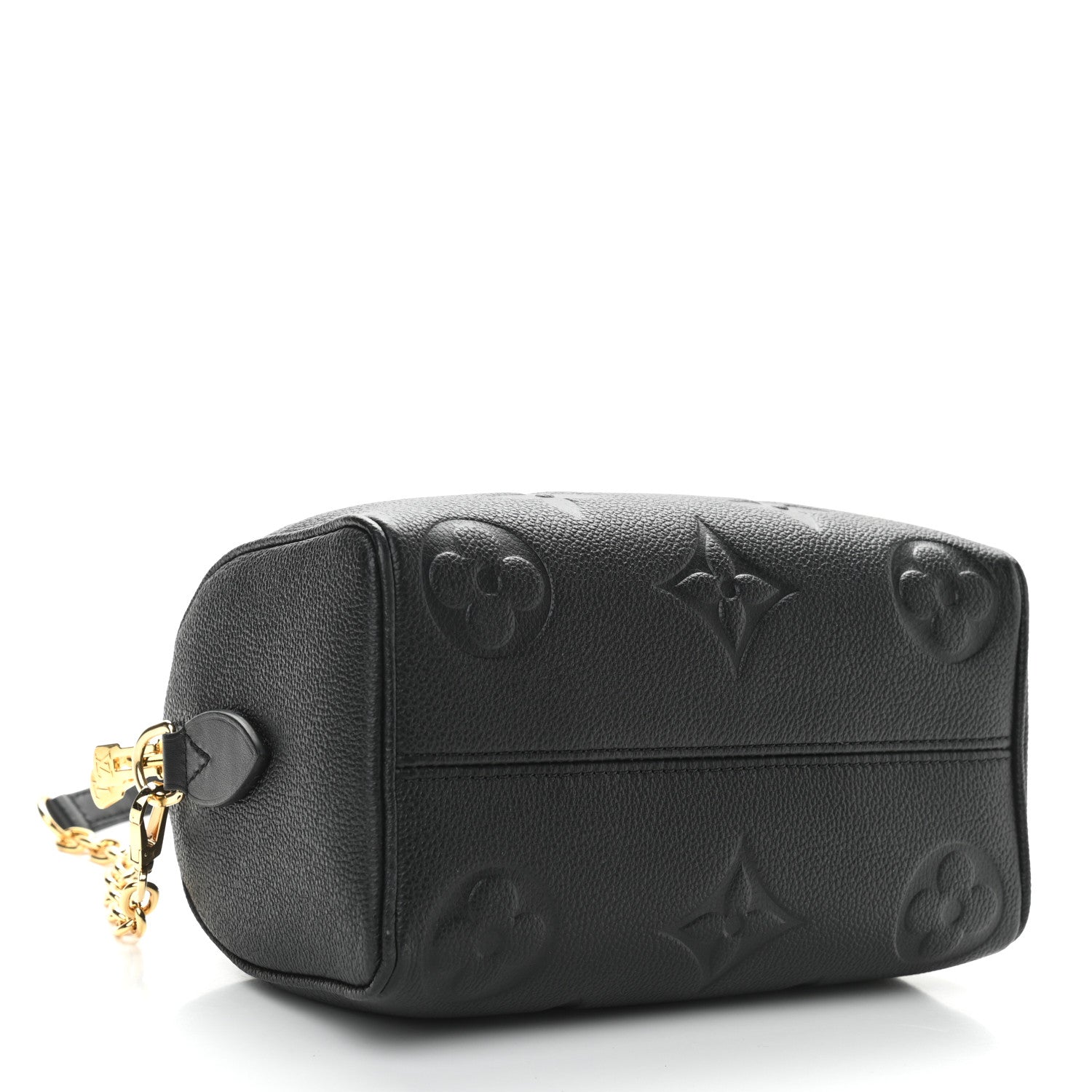 Louis Vuitton Empreinte Monogram Giant Speedy Bandouliere 20 Black 4 of 9