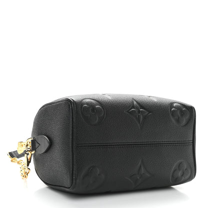 Louis Vuitton Empreinte Monogram Giant Speedy Bandouliere 20 Black 4 of 9