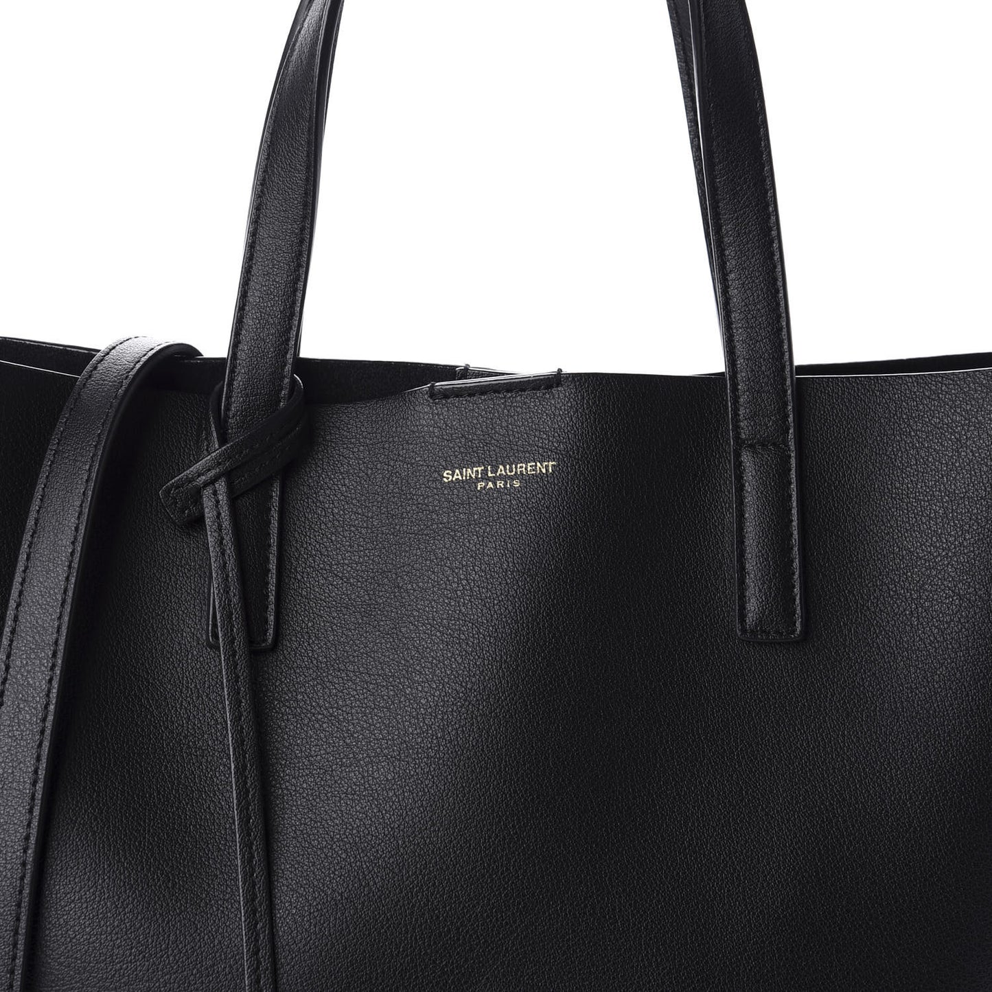 Calfskin Toy Shopping Tote Black