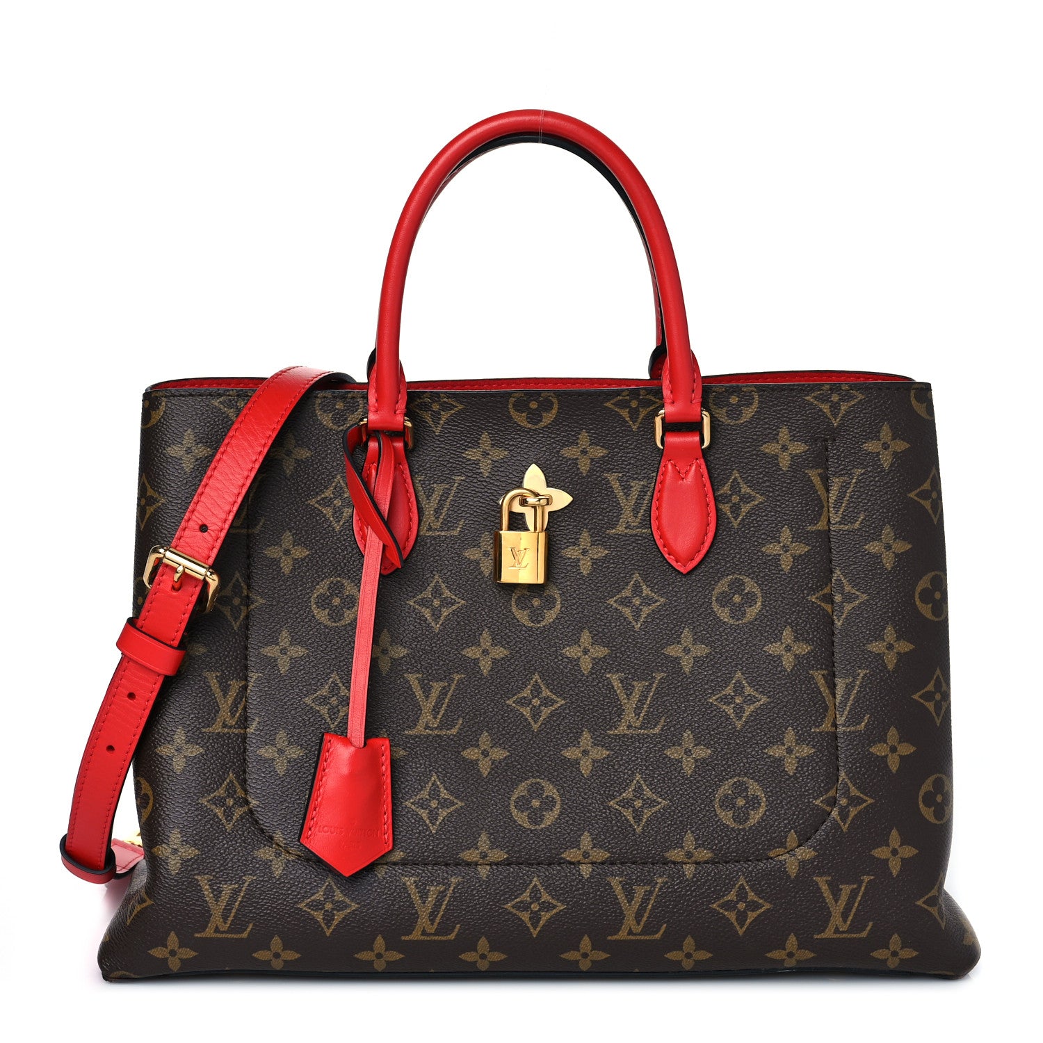 Louis Vuitton Monogram Flower Tote Coquelicot 1 of 10