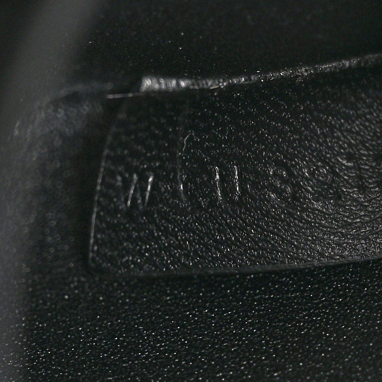 Celine Shiny Calfskin Triomphe Shoulder Bag Black 7 of 11