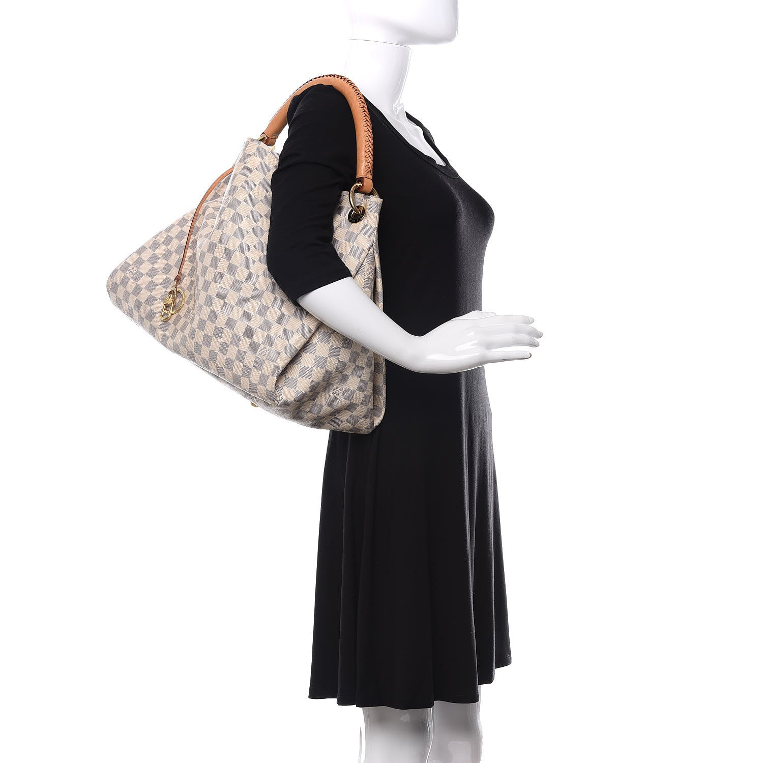 Louis Vuitton Damier Azur Artsy MM 2 of 11