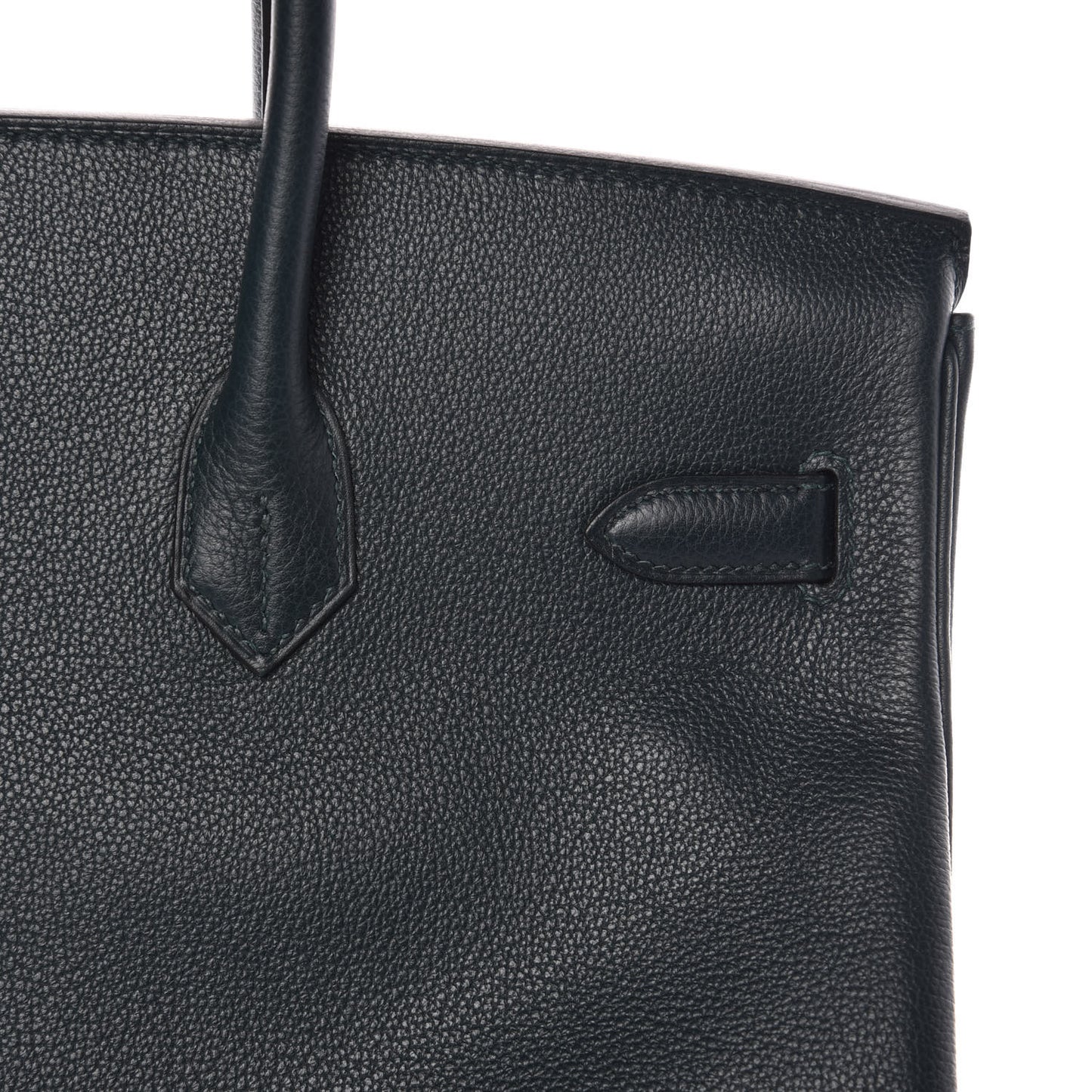 Taurillon Novillo Birkin 35 Vert Cypress
