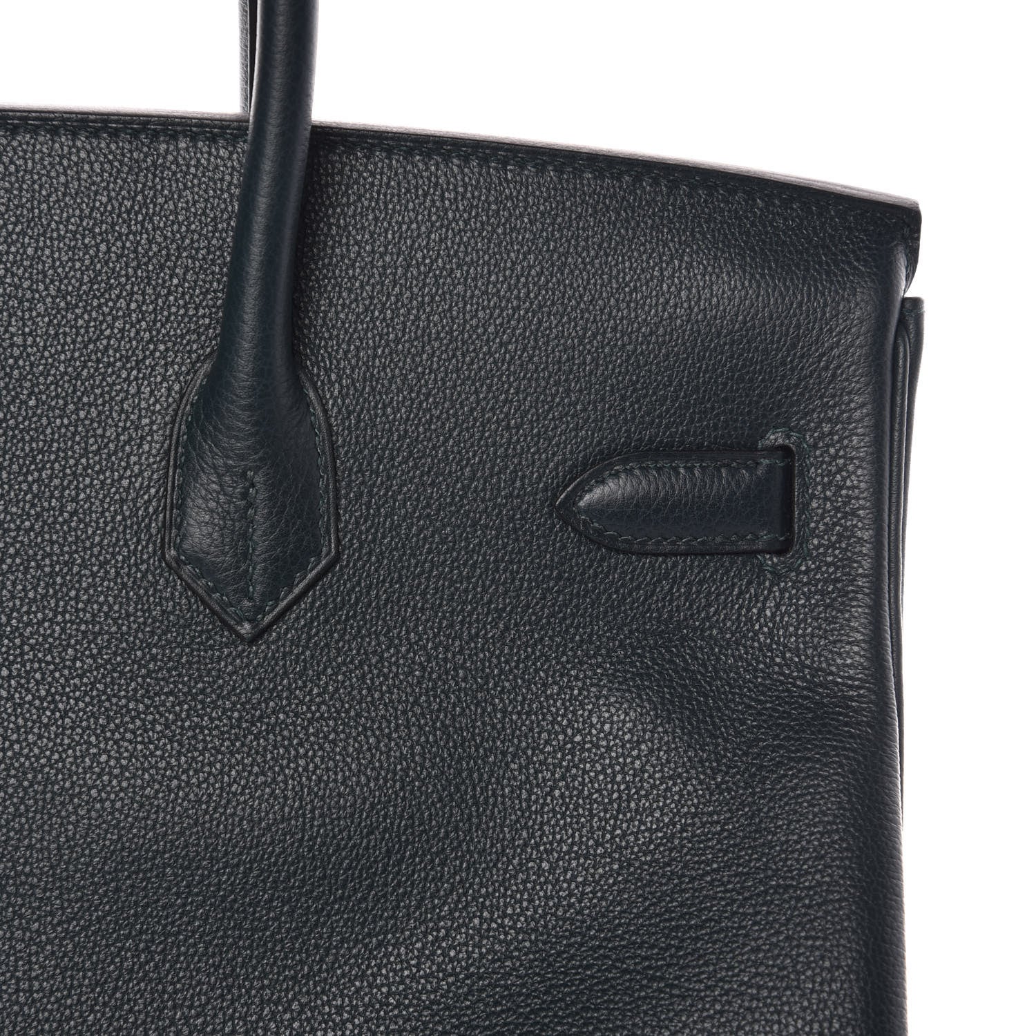 Hermes Taurillon Novillo Birkin 35 Vert Cypress 34 of 37