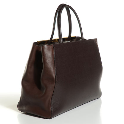 Fendi Vitello Elite Medium 2Jours Tote 3 of 10
