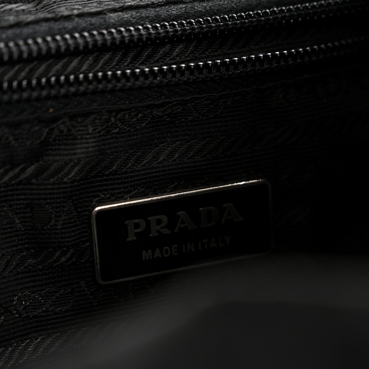 Prada Nylon Vela Single Buckle Backpack  Black 6 of 15