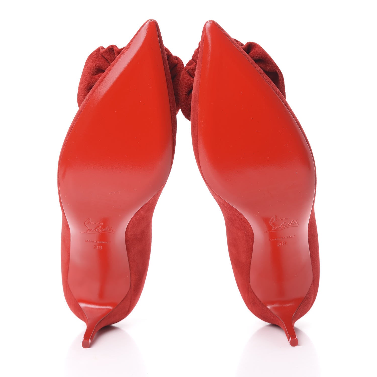 Christian Louboutin Veau Velours Anemosia 554 70 Pump 38 Loubi 6 of 8