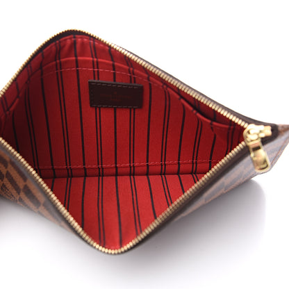 Louis Vuitton Damier Ebene Neverfull MM GM Pochette 4 of 6