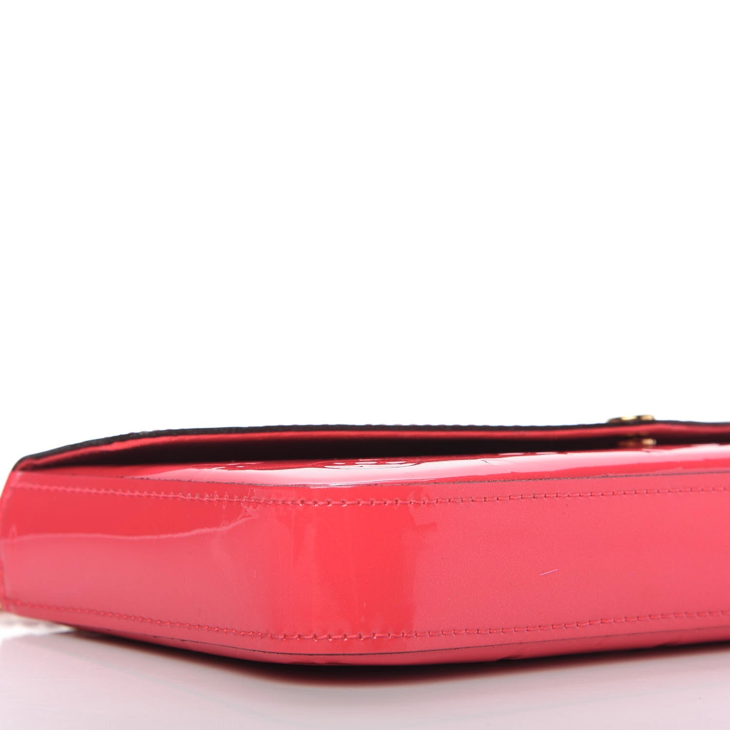 Louis Vuitton Vernis Felicie Pochette Chain Wallet Hot Pink 7 of 10