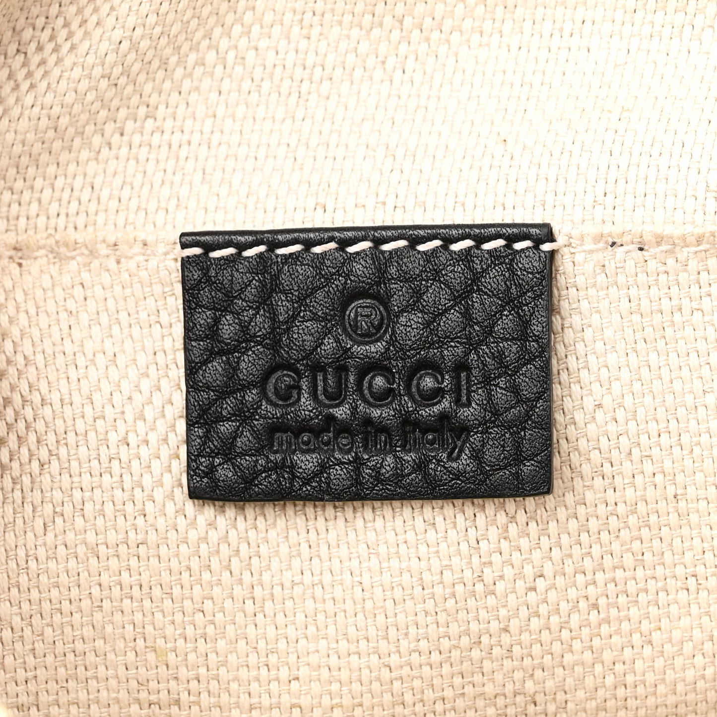 Pebbled Calfskin Small Soho Disco Bag Black