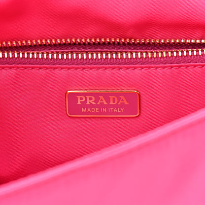 Prada Nylon Tessuto Chain Shoulder Bag Fuxia 6 of 9