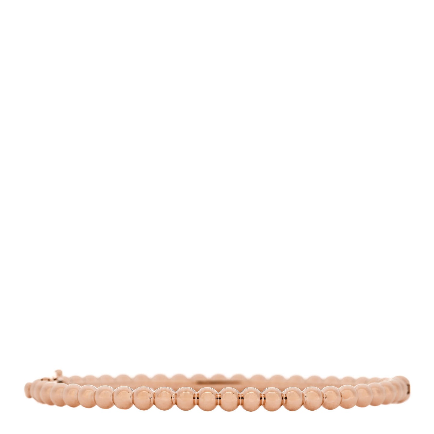 18K Rose Gold Perlee Pearls of Gold Bracelet S