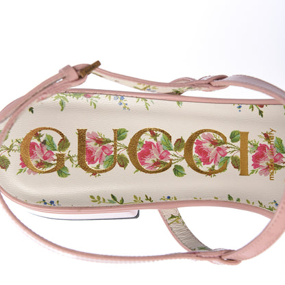 Gucci Patent Bee Thong Sandal 39.5 Perfect Pink 7 of 10