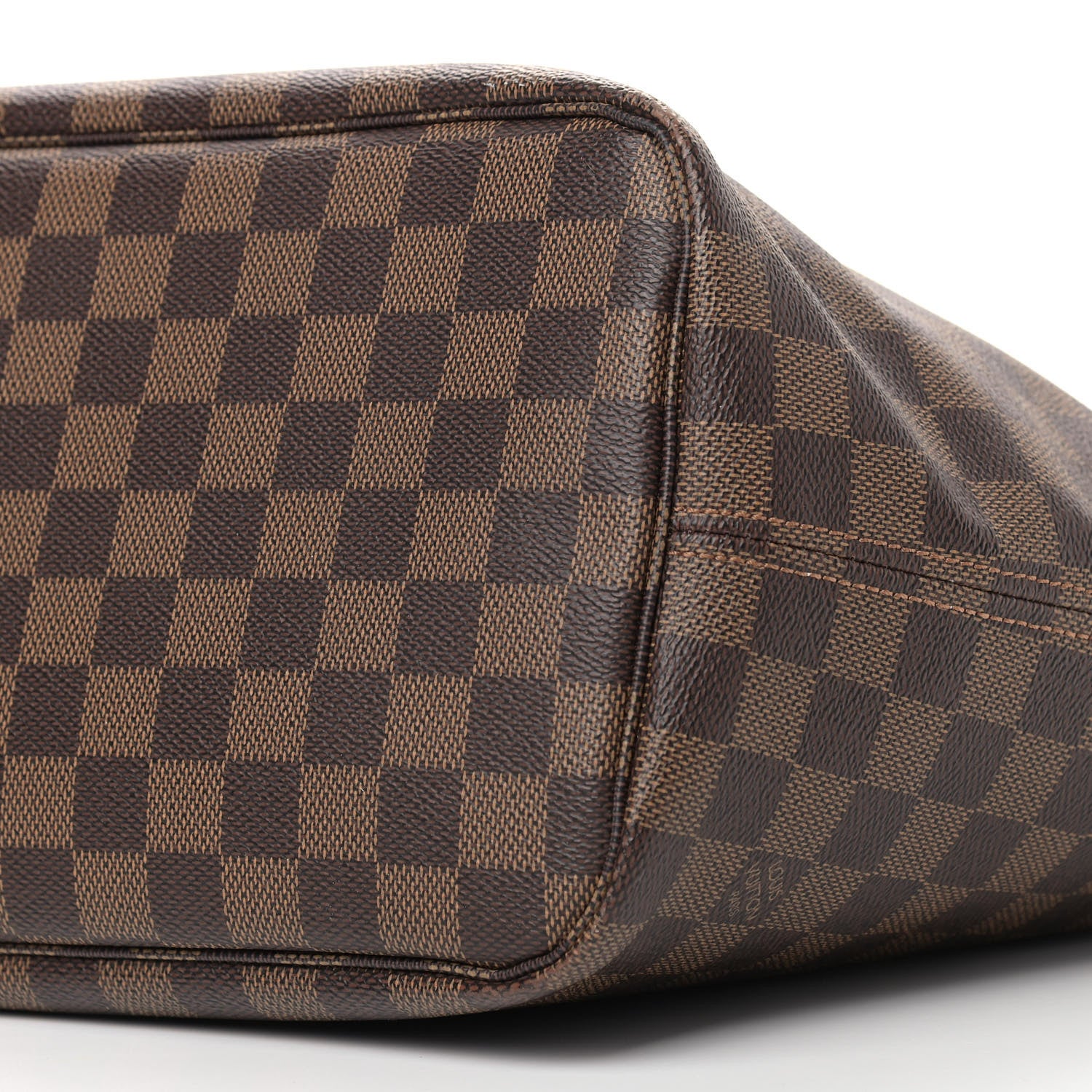 Louis Vuitton Damier Ebene Neo Neverfull MM Rose Ballerine 9 of 9