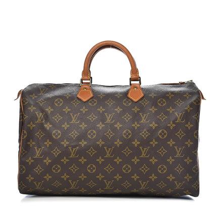 Louis Vuitton Monogram Speedy 40 1 of 13