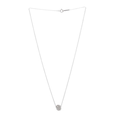 Tiffany Sterling Silver Twist Knot Pendant Necklace 3 of 4