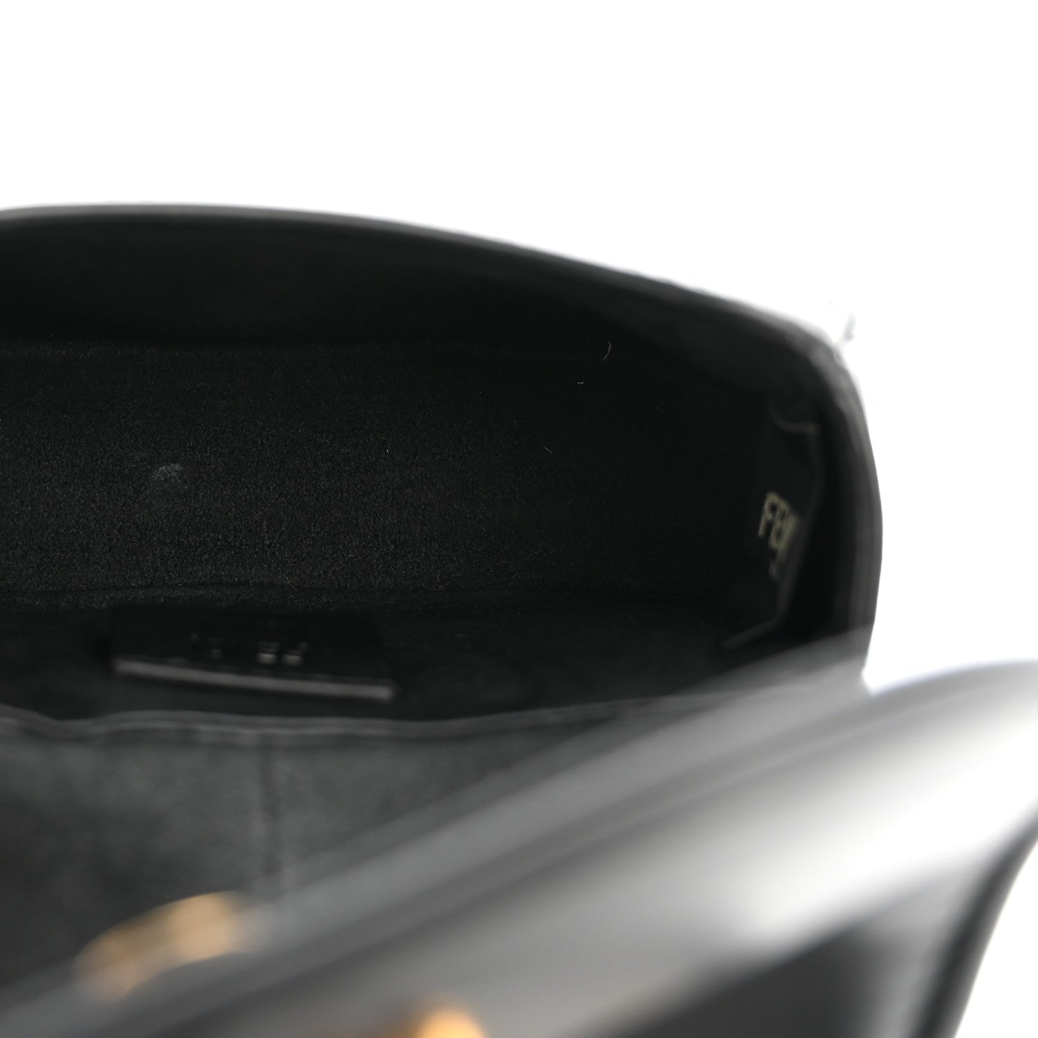 Fendi Vitello Brenta Cher Nano Fendi C'mon Black 5 of 13