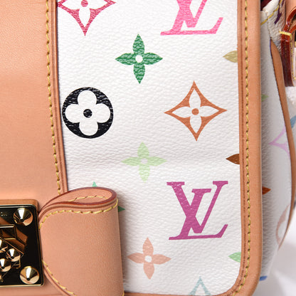 Louis Vuitton Monogram Multicolor Patti White 9 of 15