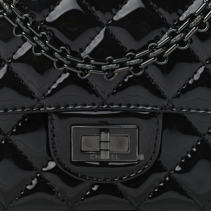 Chanel Patent Calfskin Quilted 2.55 Reissue Mini Flap So Black 8 of 11
