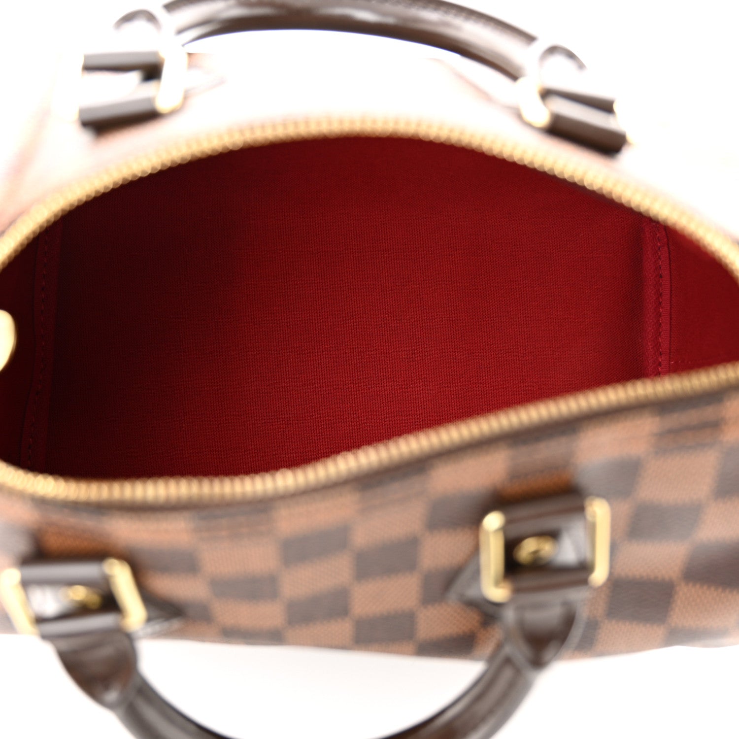 Louis Vuitton Damier Ebene Speedy Bandouliere 25 5 of 9