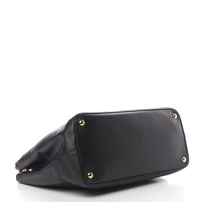Prada Saffiano Medium Galleria Double Zip Tote Black 4 of 21