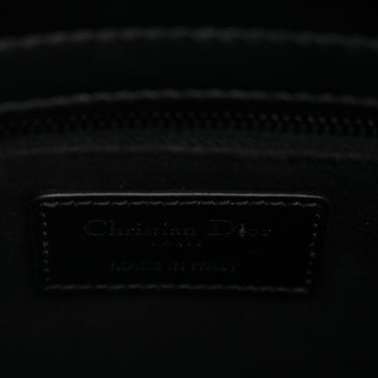 Christian Dior Matte Patent Cannage Small Lady Dior Black 5 of 9