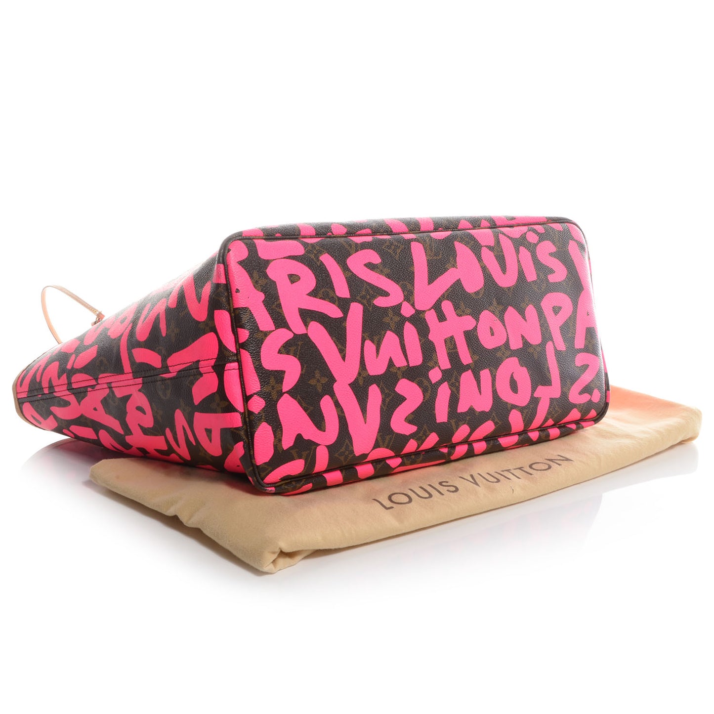 Monogram Graffiti Neverfull GM Fuchsia