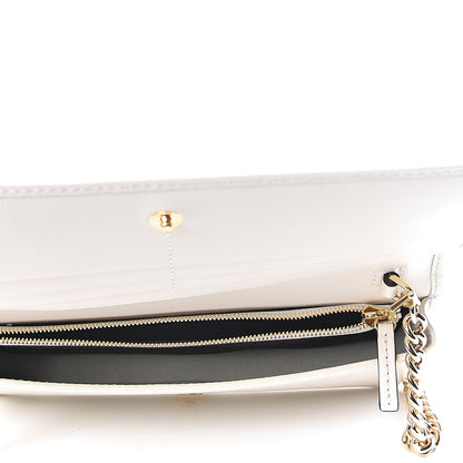 Gucci GG Supreme Monogram Azalea Calfskin Horsebit 1955 Wallet On Chain Beige Ebony Mystic White 4 of 10