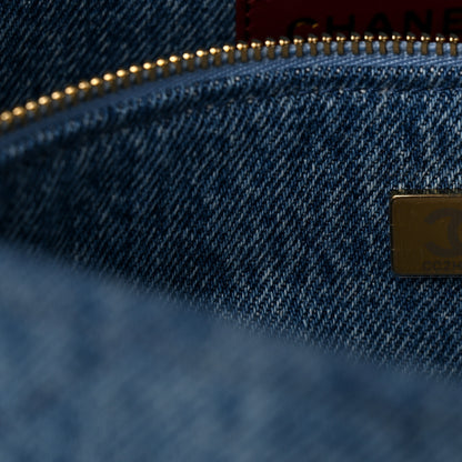 Chanel Denim Small Souplissimo Maxi Flap Blue 7 of 11