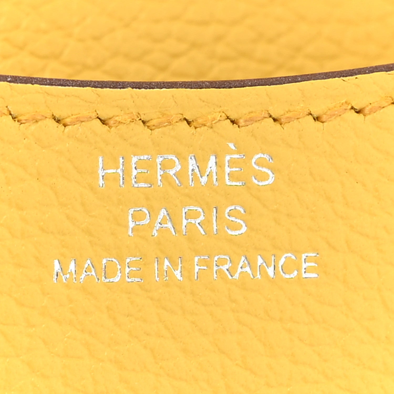 Hermes Evercolor Bi-Color Constance Slim Wallet Sun Blue Jean 8 of 12