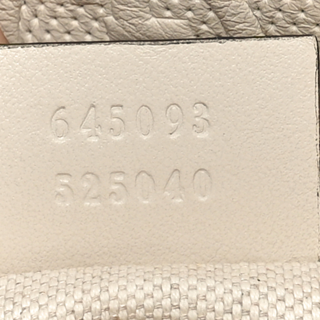 Gucci Calfskin GG Tennis Embossed Pocket Belt Bag Mystic White 7 of 11