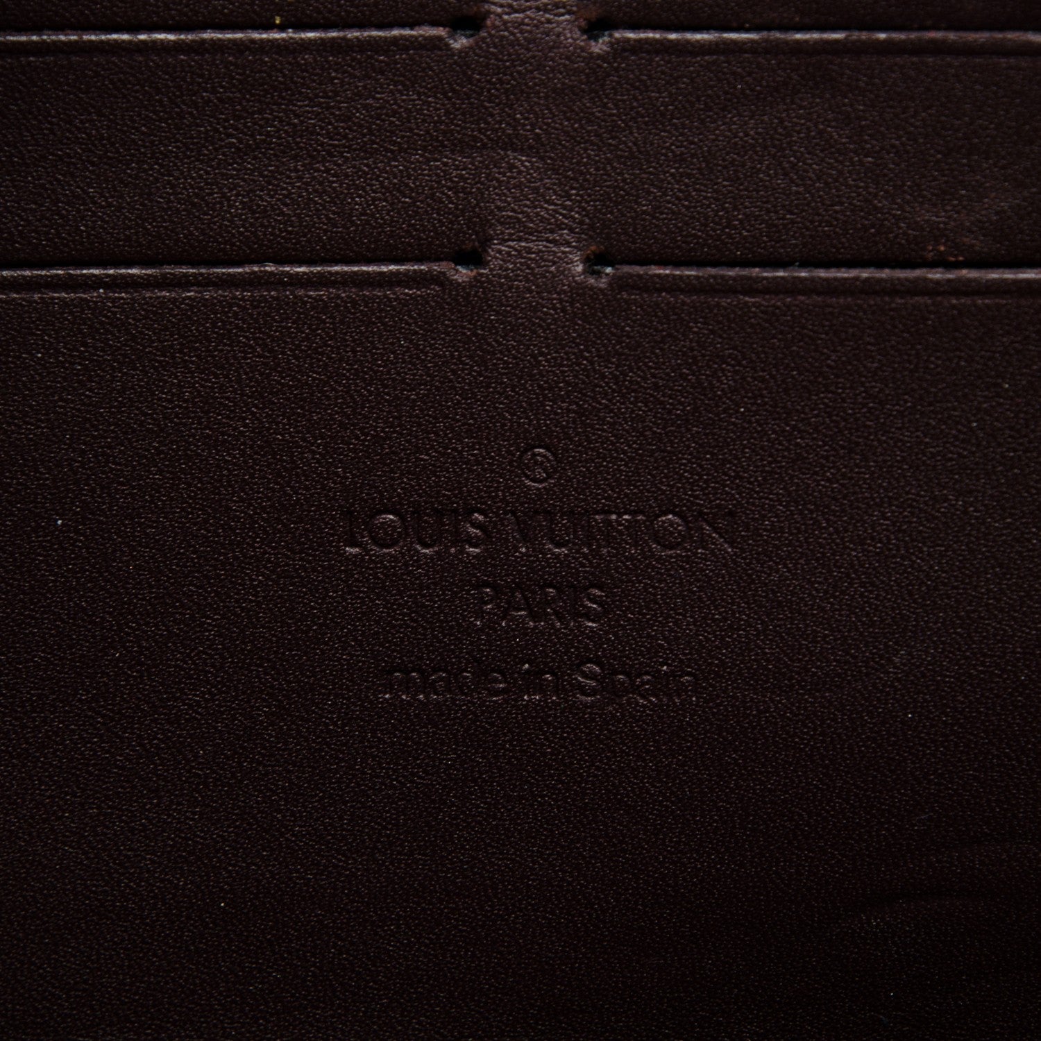 Louis Vuitton Vernis Zippy Wallet Amarante 6 of 6