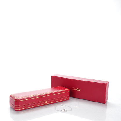 Cartier 18K White Gold Interlocking LOVE Bracelet 9 of 9